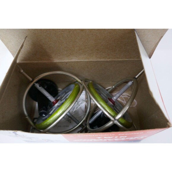 Tedco Gyroscope Twin Pack Retro Kids Science Spinning Top Physics Toy Vintage - Picture 3 of 7